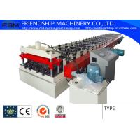 Buy cheap Galvanized Steel Metal Deck Roll Forming Machine 50Hz Motor 15KW 3 Phase product