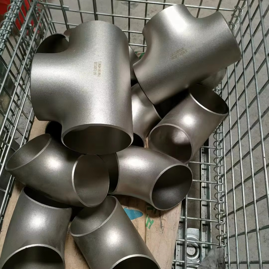 NXF ASTM A240 B463 B473 B366 Alloy 20/UNS N08020/W.Nr.2.4660 DN15-1500 SCH10S-SCH80 Butt Welding Straight TEE
