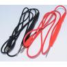 Buy cheap Black Red Flat Probe Automotive Wiring Accessories , Test Lead Set 28'' Banana Plug from wholesalers