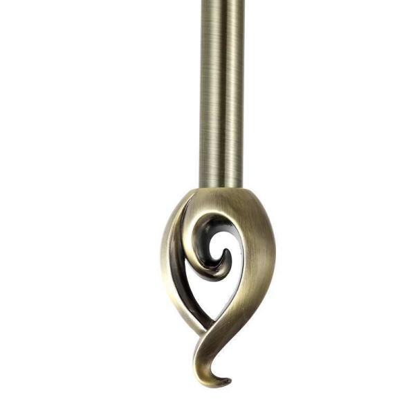 Buy cheap 16mm Heart Tear Type Stainless Steel Exquisite Curtain Rod from wholesalers