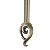 Buy cheap 16mm Heart Tear Type Stainless Steel Exquisite Curtain Rod from wholesalers
