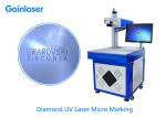 0.01mm High Precision Jewellery Laser Marking Machine for Diamond , Jade , Gold