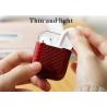 Buy cheap Logo Printed Shockproof Apple Airpods Real Carbon Fiber Case from wholesalers