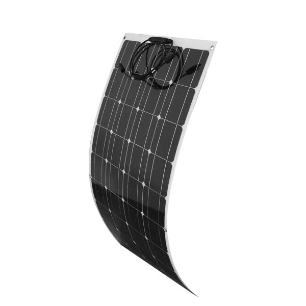 Buy cheap ETFE Surface 100 Watt Monocrystalline Solar Panel 18 Volt Cell Efficiency 19.5% from wholesalers