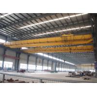 Buy cheap LH Type Mobile Electric Double Girder Overhead Crane 50Ton with Electric Trolley product