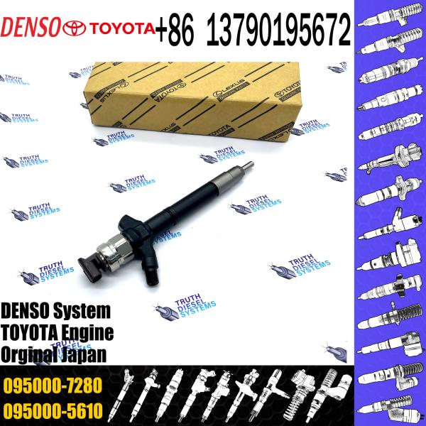 Buy cheap Diesel Common Rail Fuel Injector 095000-7640 095000-7630 095000-7280 095000-7270 For TOYO-TA 23670-0R170 23670-09290 from wholesalers