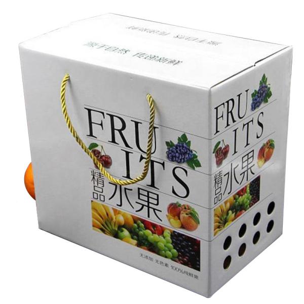 Buy cheap CMYK 4 Color Offset Printing Custom Cardboard Box for Banana Apple Peach Packaging from wholesalers
