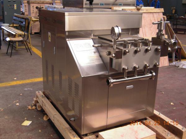 Buy cheap Industrial Electric Two Stage Gear Box Milk Homogenizer Machine 3000L/H 22 KW from wholesalers