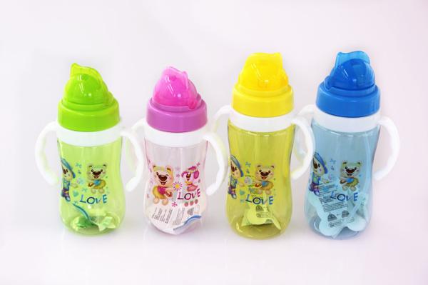PC children straw cup,plastic cup, children water bottle, handy cup,gift cup