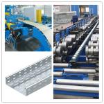 Automatic Adjustable Size Cable Tray Roll Forming Machine With Hydraulic