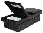 Professional Aluminum Truck Tool Boxes Silver / Black Color With Logo Printed