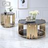 Buy cheap Nordic Minimalist Custom Stainless Steel Furniture Living Room End Table from wholesalers