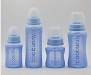 Buy cheap Multi-Pack Glass Baby Bottles with Silicone Sleeves, Nipples, Neck Rings, and Caps from wholesalers