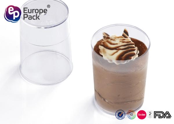 Buy cheap Disposable Plastic Dessert Cup Disposable Dessert Candy Container For Party from wholesalers
