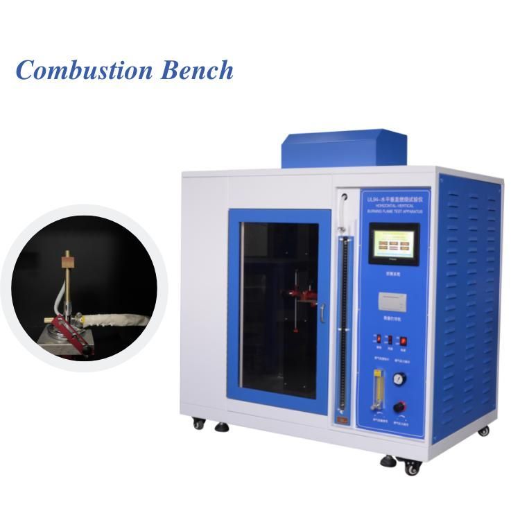 Factory Supply UL94 Horizontal Vertical Flame Resistance Test Chamber for Plastic