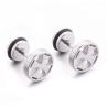 Buy cheap Punk Style Jewellery Vintage Silver Plating Cross Stud Earrings for Men from wholesalers