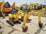 Komatsu Used Excavator 1 ton , Yellow color crawler excavator