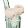 Buy cheap 18mm Male Glass Water Bong Bowl Dab Boobies Double Bowl Piece from wholesalers