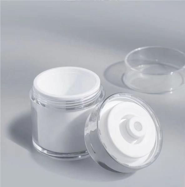 15G 30G 50G 100G Plastic Airless Jar With Vacuum Pump Sealing Type Airless Pump