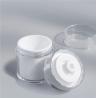 Buy cheap 15G 30G 50G 100G Plastic Airless Jar With Vacuum Pump Sealing Type Airless Pump Volume 15ML 30ML 50ML 100ML from wholesalers