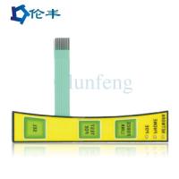 Buy cheap 3M Metal Dome Membrane Switch Keypad Embossed Tactile Button PET PC PVC product