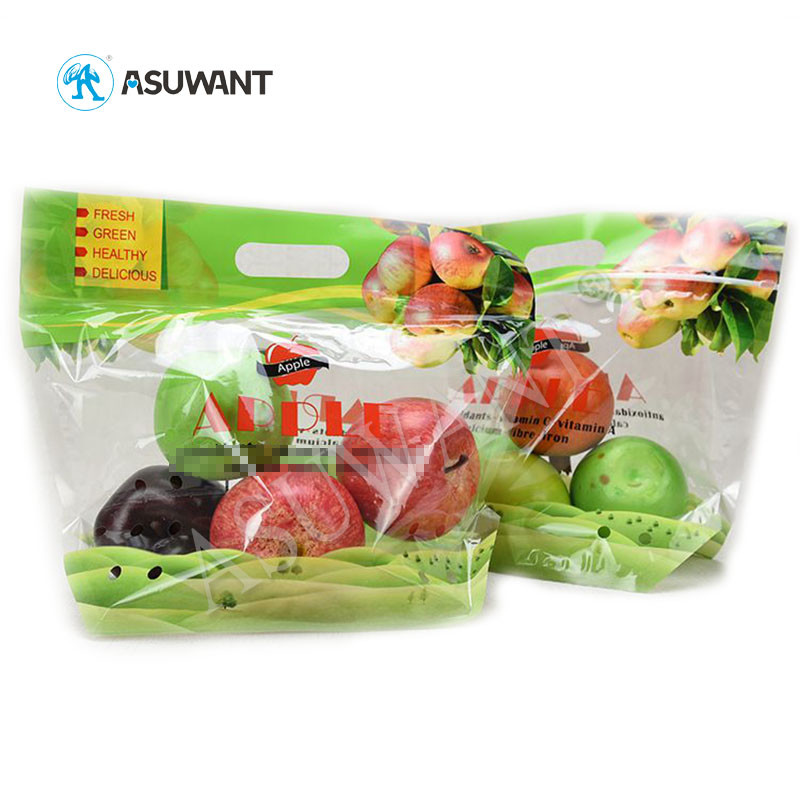 Clear VMPET 1kg-5kg Resealable Anti Fog Package Bags For Fruit