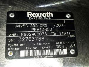 Wholesale Rexroth A4VSO355 Series Piston Pump A4VSO355DR/30R-PPB13N00 Stock available from china suppliers