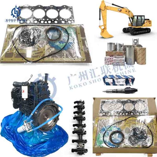 Buy cheap Cummins B3.3 Full Gasket Engine Gasket Kit 3800939 4955996 Engine Repair Set For JCB-VM66PD Excavator Parts from wholesalers