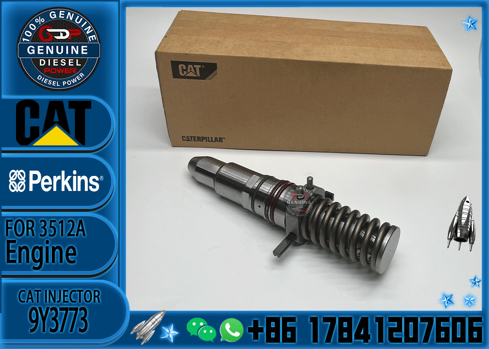 3512 E3512 Fuel Injector Assembly 4P9075 4P9076 7E6408 4P9077 9Y3773 7C4148 6L4357 6L4355 6L4360