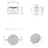 Buy cheap Smallest 30 / 45 / 60 / 90 degree Bead surface 3535 LED 1w 3w Optical Lens from wholesalers