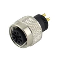 Buy cheap ip67 waterproof connector M8 M12 circular Male Female 3 4 5 pin straight front product