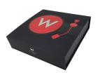 Factory Direct Manufacture Black Color Cardboard Box Logo OEM Design Printing