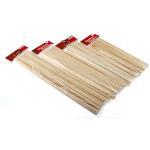 Wholesale Custom Multiple Sizes Barbecue Round Bamboo Sticks High Quality Cheap