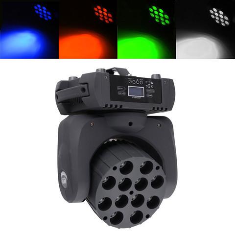 Buy cheap Lightweight Led Beam Mini Led Moving Head Light Quad Beam 4in1 12pcs* 10W from wholesalers