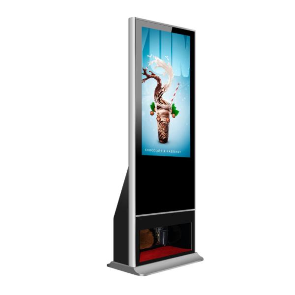 Buy cheap Automatic Shoe Polisher 40 Inch Advertising Display Digital Signage Kiosk from wholesalers