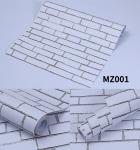 Modern 3D Faux Brick Wallpaper Interior 3D Brick Wallpaper Living Room 10m Roll