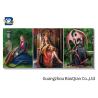 Buy cheap Beauiful Girl And Beast Wall Decoration With Black Frame , 3d Flip Picture from wholesalers