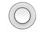 Handmade Decorative Gold Circular Metal Wall Art Mirror