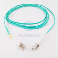 Buy cheap OM3 Optical Fiber Jumper , Optic Lc Network Patch Cord Ftth product