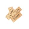 Buy cheap Bamboo Clothes Label Tag With Information from wholesalers