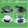 Buy cheap KSD301 temperature cutout switch,KSD301 temperature protector bimetal snap disc thermostat from wholesalers