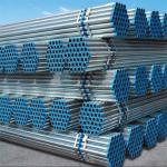 DX53D Galvanised Irrigation Pipes Zinc Coated 6m Galvanised Round Tube