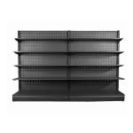 Metal Gondola Display Shelving Supermarket Convenience Store Retail Wall