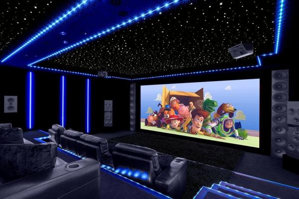 Buy cheap Magnetic Polyester Fiber Optic Star Ceiling Panels 9mm Thickness With Shooting Star from wholesalers