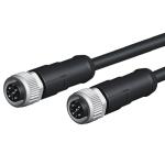 Shileded Molding Cable M12 Female Connector IEC 61076-2-101 CCC