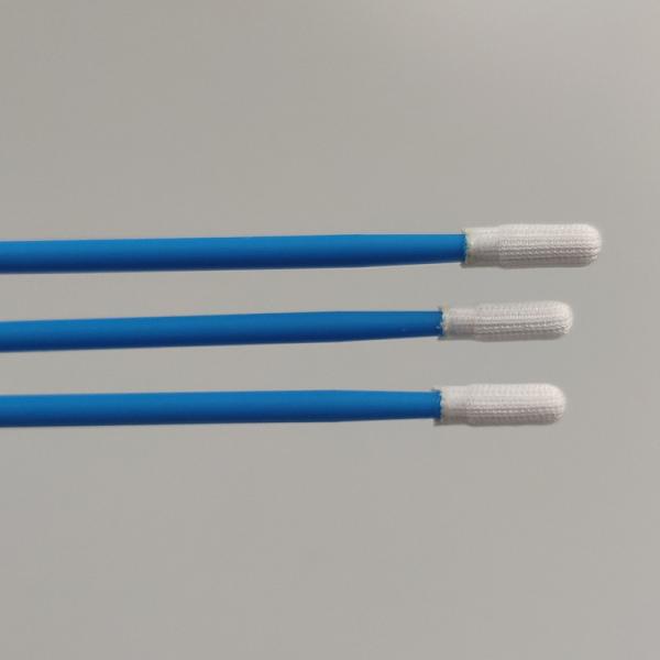 Buy cheap TX743 Blue Handle Thermally Bonded Polyester Fiber Cleaning Swab Disposable from wholesalers