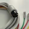 Buy cheap BJ-753P NIHON KOHDEN Heart Conductivity Wire Black Round Head 6 Pin Three Lead European Standard Button from wholesalers