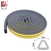 Buy cheap Self Adhesive EPDM Rubber Seals D Shaped For Warehouse Door 12*10mm product