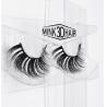 Buy cheap Waterproof Invisible Band Eyelashes , 8 - 15mm Length Silk False Eyelashes from wholesalers