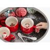 Buy cheap 350ml 13x9.5x9cm Glaze Christmas Ceramic Mugs from wholesalers